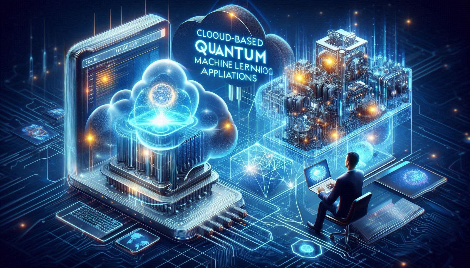 Cloud-Based Quantum Machine Learning Applications