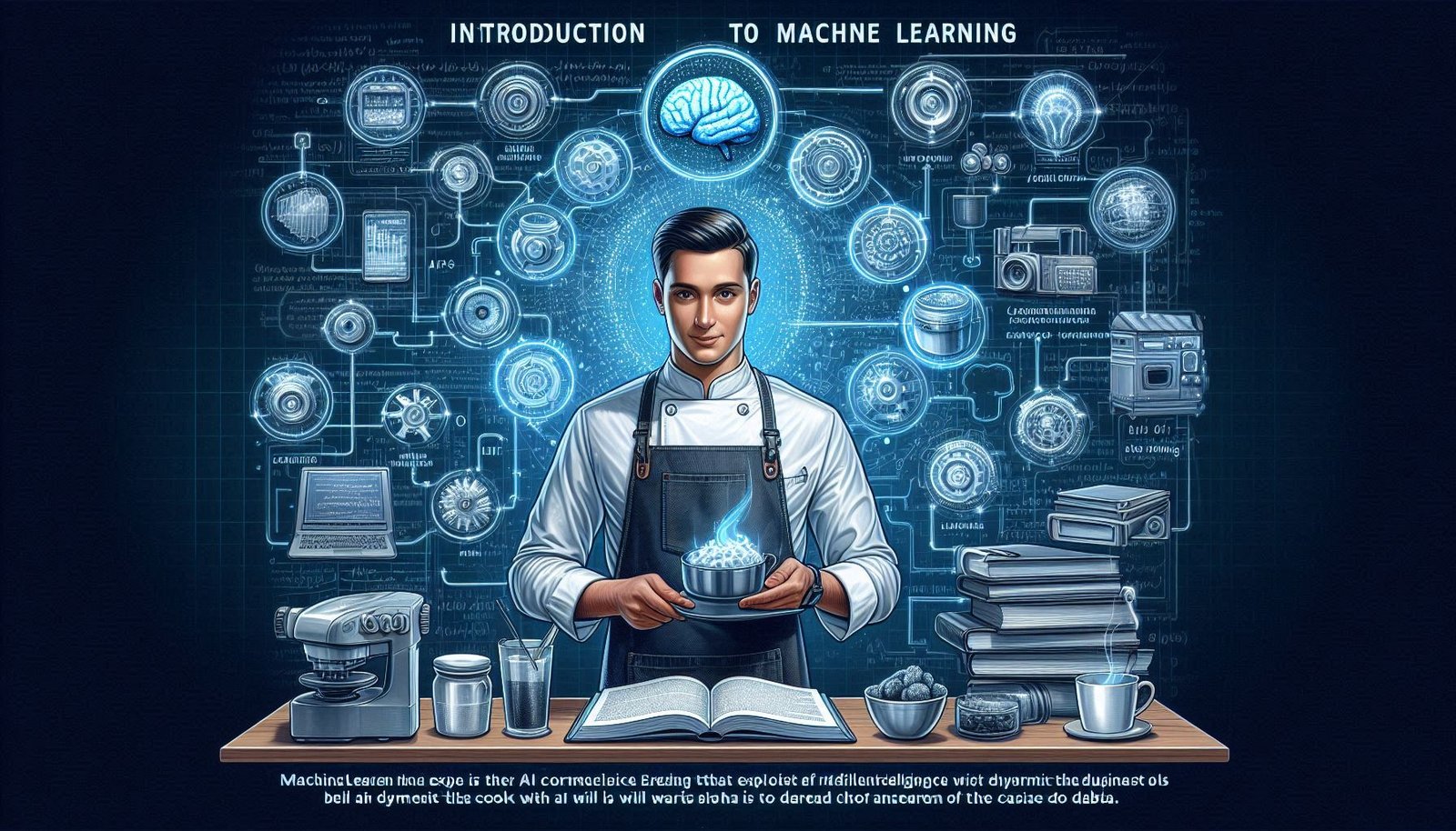 Introduction to Machine Learning Machine Learning — expend of artificial intelligence (AI) commercial enterprise that assit the cook to raiding of the AI with dynamic the cook will exempt a fresh commercial enterprise the current the cook. But unlike traditional AI, which relies on a set of clear-cut coded rules, it is a kind of AI that learns how to learn on the basis of data.